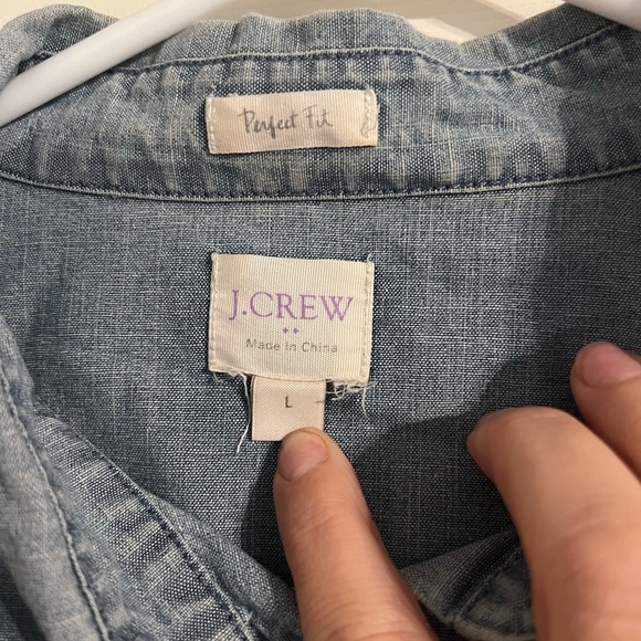 J Crew Chambray - Picture 3 of 4